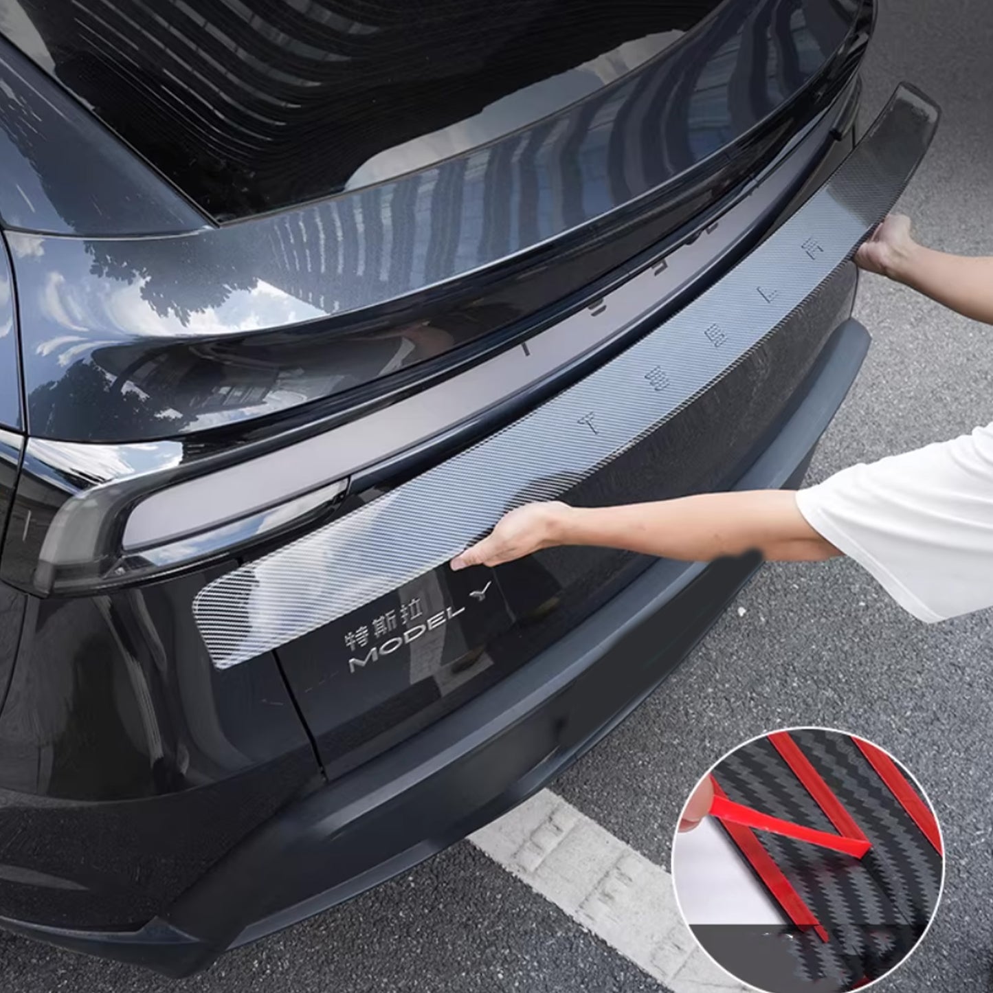 Tesla Model Y Juniper Tail Light Trim Strip