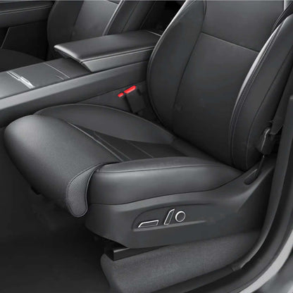 Model Y Model 3 Nappa Leather Front Seat Covers with Padded Leg Support 1PC