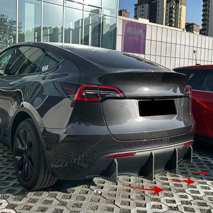 Model Y Rear Diffuser Stick on lip 4 Pcs