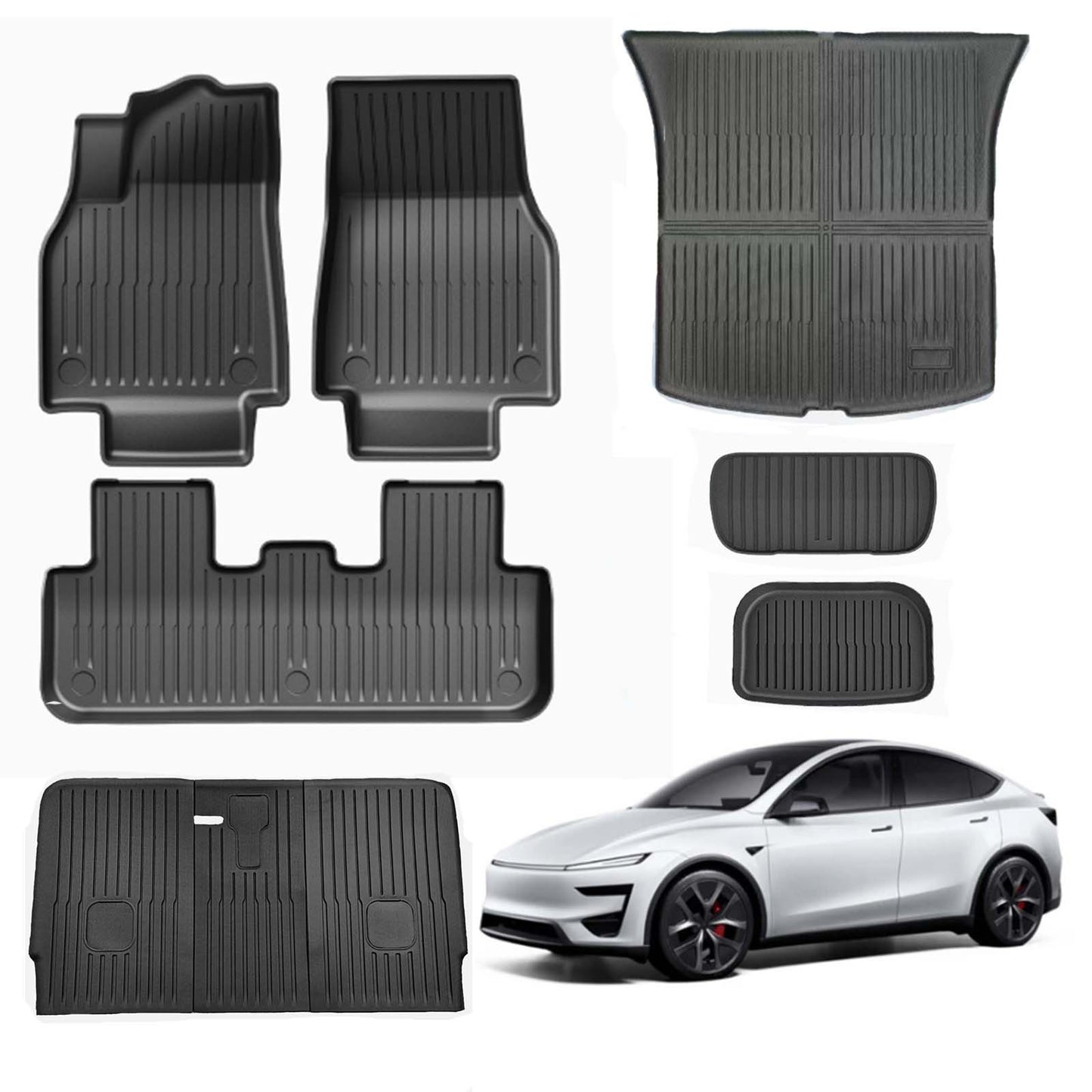 Tesla Model Y Juniper 2026+ TPE All-weather 3D Floor Mats