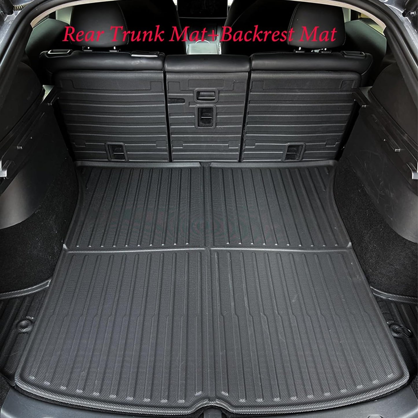 Tesla Model Y 2020-2025 TPE XPE All-weather 3D Floor Mats Full Set