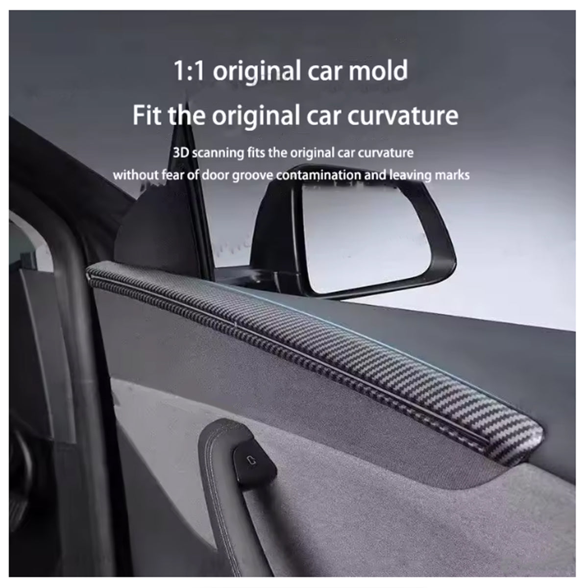Model Y Juniper Dashboard and Door Ambient Light Cover 8 Pcs