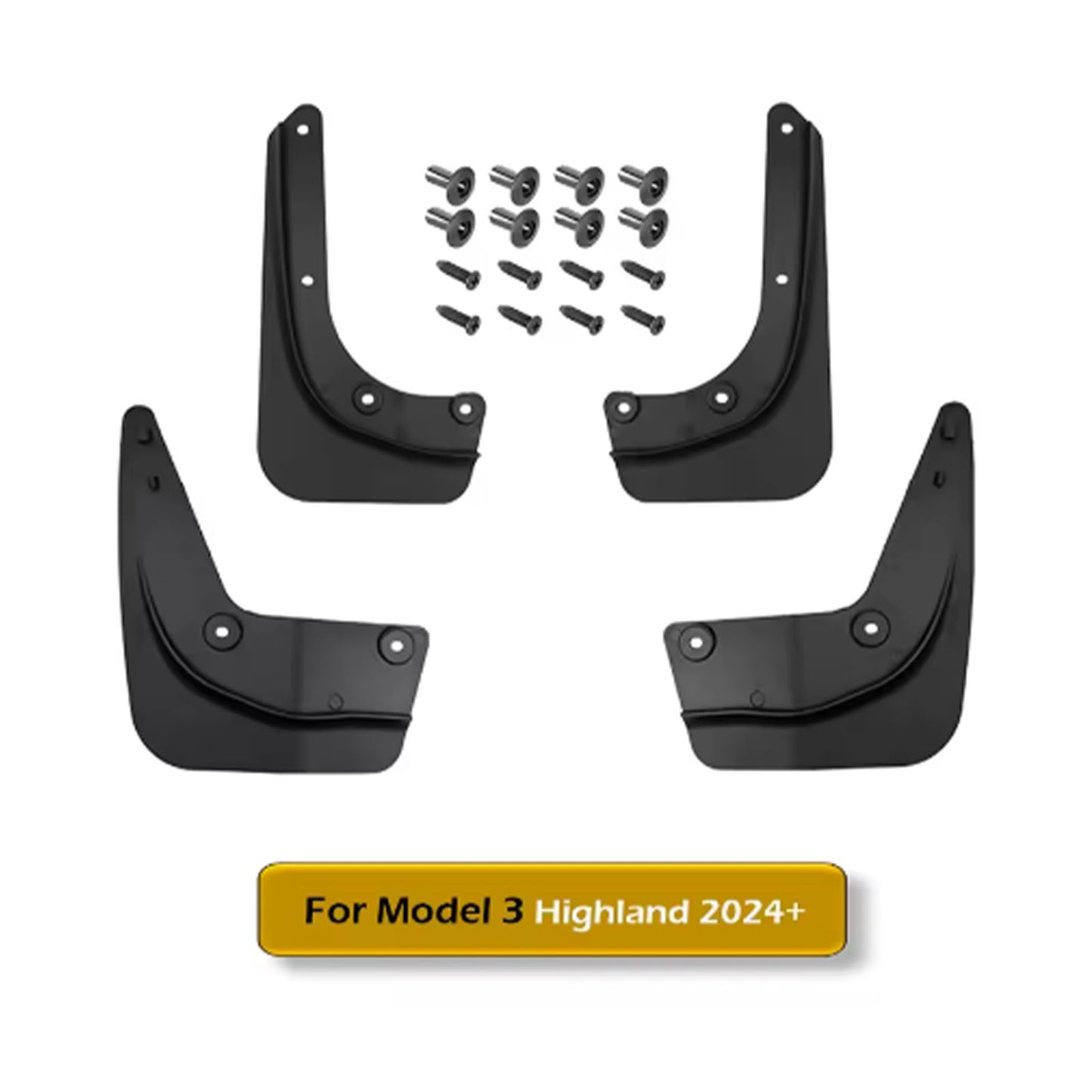 Tesla Model 3 highland TPE Mud flaps