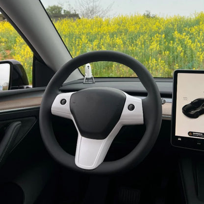 Tesla Model 3 /  Model Y  Steering Wheel Decorative Frame Stick on Protector