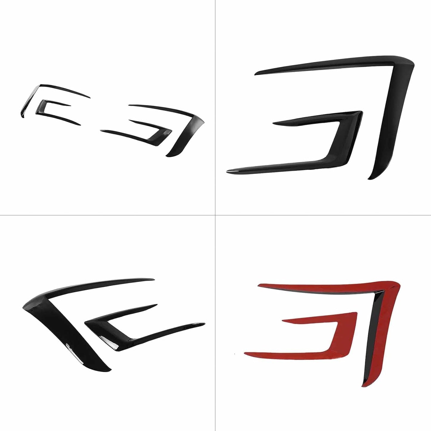 ‌Tesla Model Y Juniper Front Fog Light Trim Cover 2025+ 4pcs set
