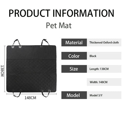 Pet Seat Mat Waterproof Cover Dog Car Seat Covers