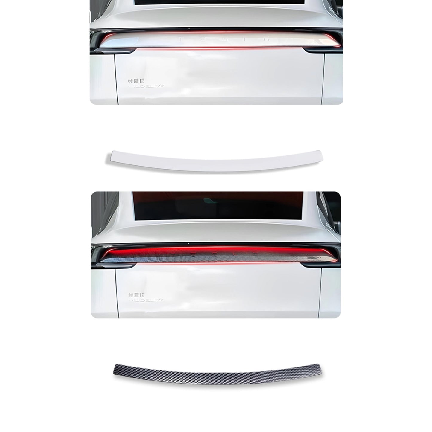 Tesla Model Y Juniper Tail Light Trim Strip