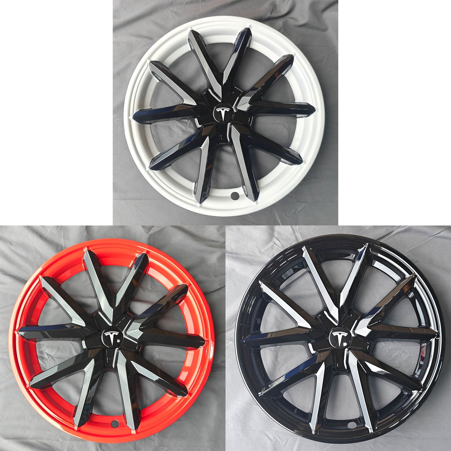 Tesla Model 3 Aero Rim Wheel Covers 18inch 4PCS/Set Full Cover Protecting Hub