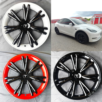 Tesla Model Y Rims wheel Cover 19 inch 4PCS/Set Full Cover Protecting Hub