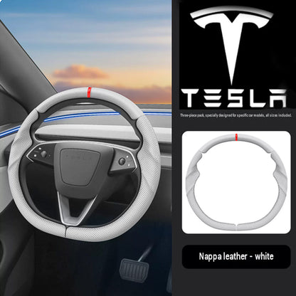 Tesla Model 3 Model Y Car Steering Wheel Cover 3 pcs