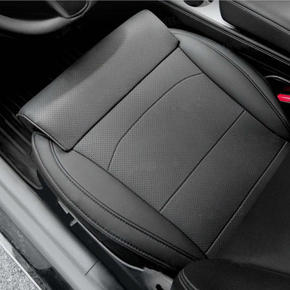Model Y Model 3 Nappa Leather Front Seat Covers with Padded Leg Support 1PC