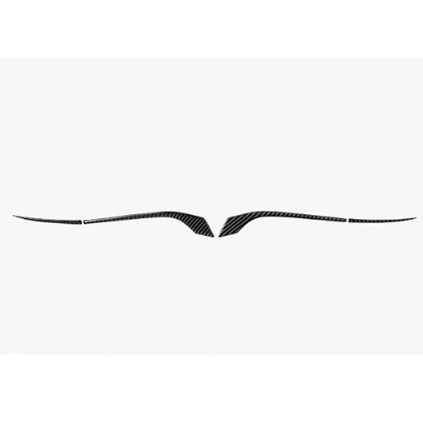 Tesla Model 3 Model Y Rearview Mirror Carbon Fiber Sports Trim Stickers anti-collision strips
