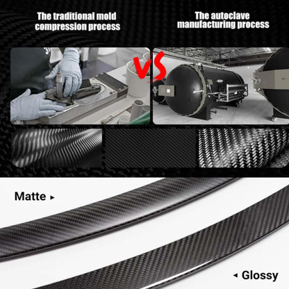 Real Carbon Fiber Rear Spoiler For Tesla Model 3 Y 2018-2028 Performance Sport Style