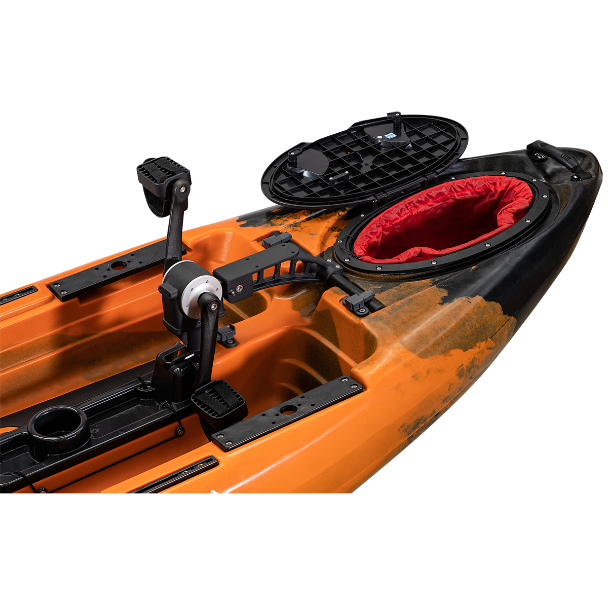 10ft Kayak with Pedal for 1 Person Kayaks Rowing Boat Foot Propel