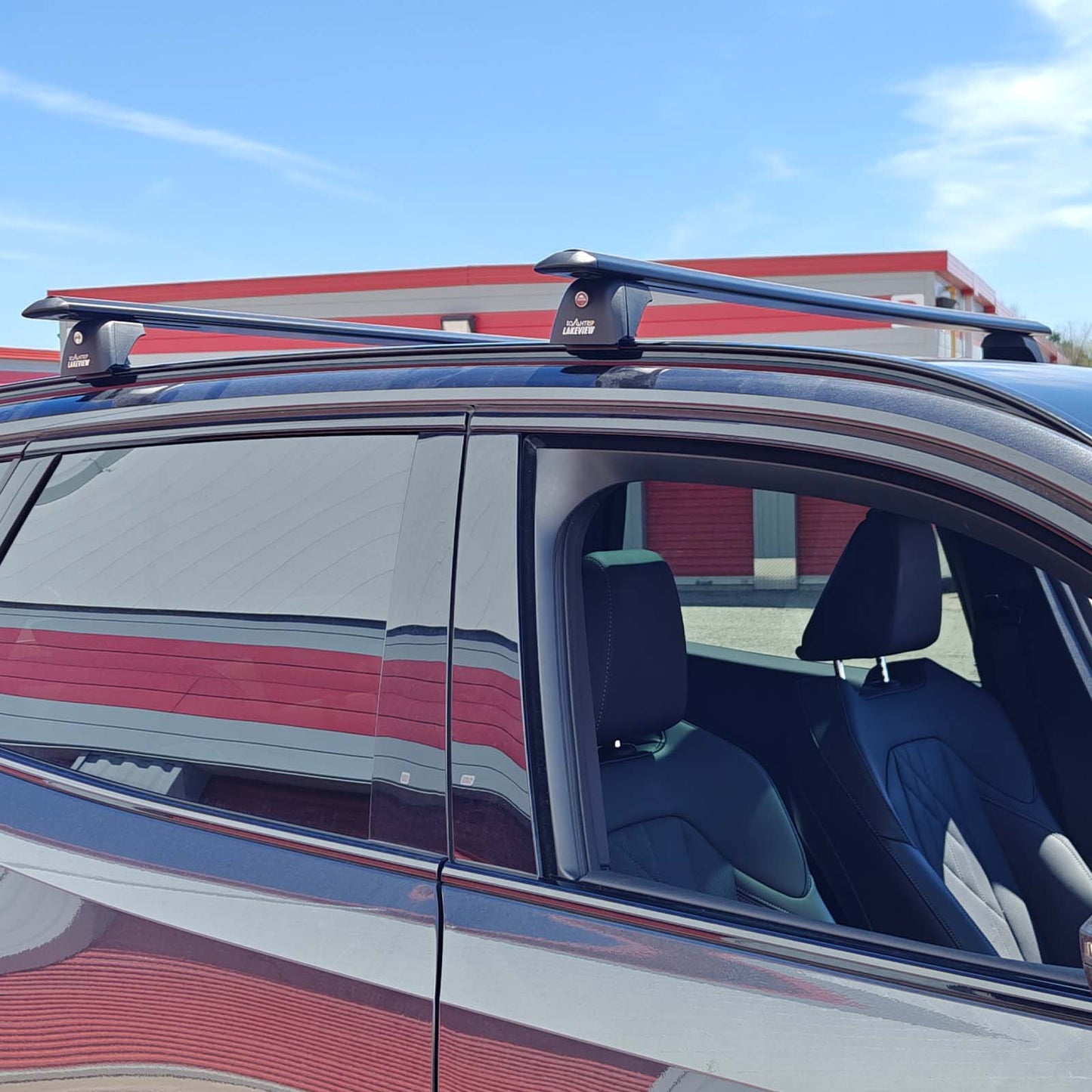 Roah Trip Heavy Duty High Quality Crossbar FLUSH / RAISED Roof Rack Crossbars Full Set