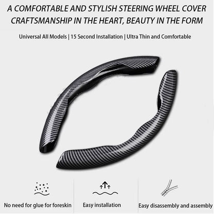 Tesla Model 3 Model Y Car Steering Wheel Cover 2 pcs