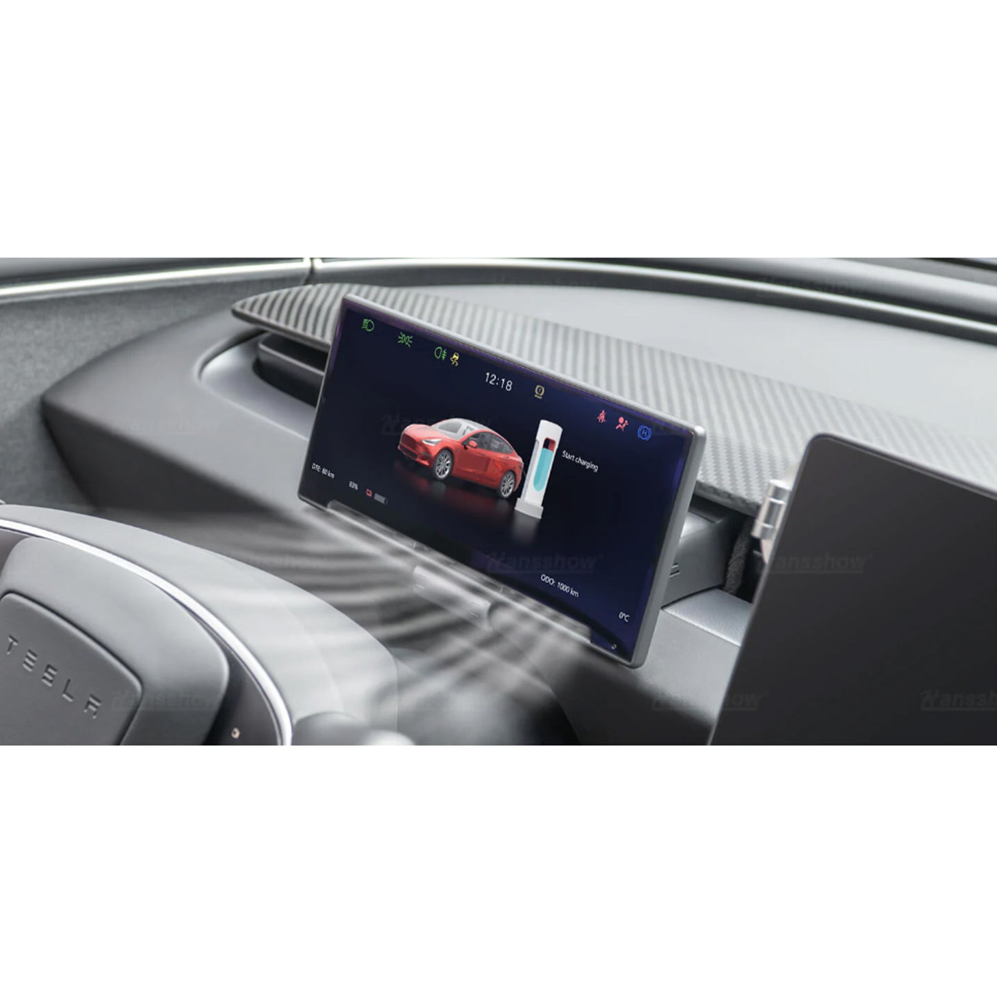 Model 3 Y F9 9-Inch Dashboard  Air vent Head Up Display