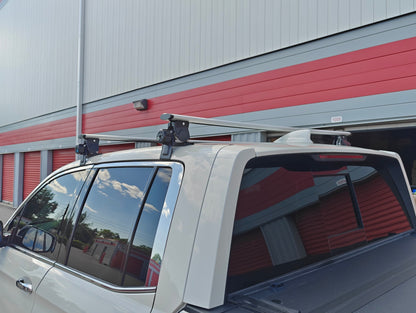 Bare Roof Universal 51-59" Aluminum Roof Rack Cross Bar Full Set