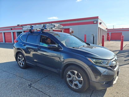 Bare Roof Universal 51-59" Aluminum Roof Rack Cross Bar Full Set