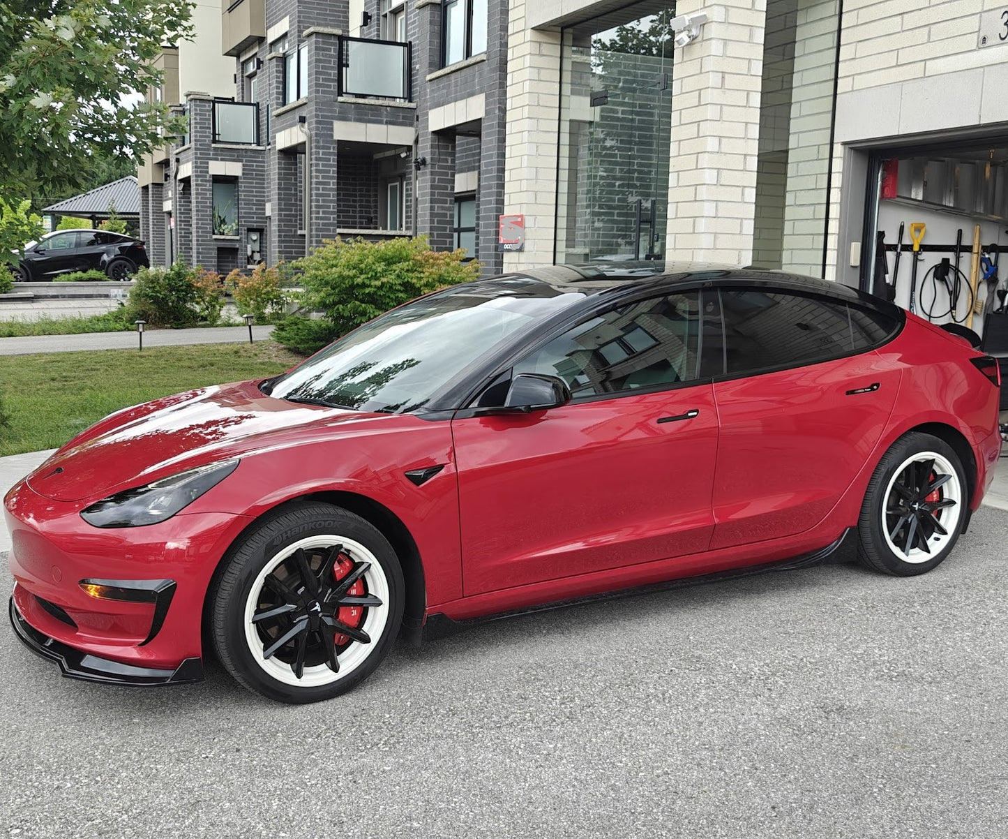 Tesla Model 3 Model Y Pillar Delete Glossy Black