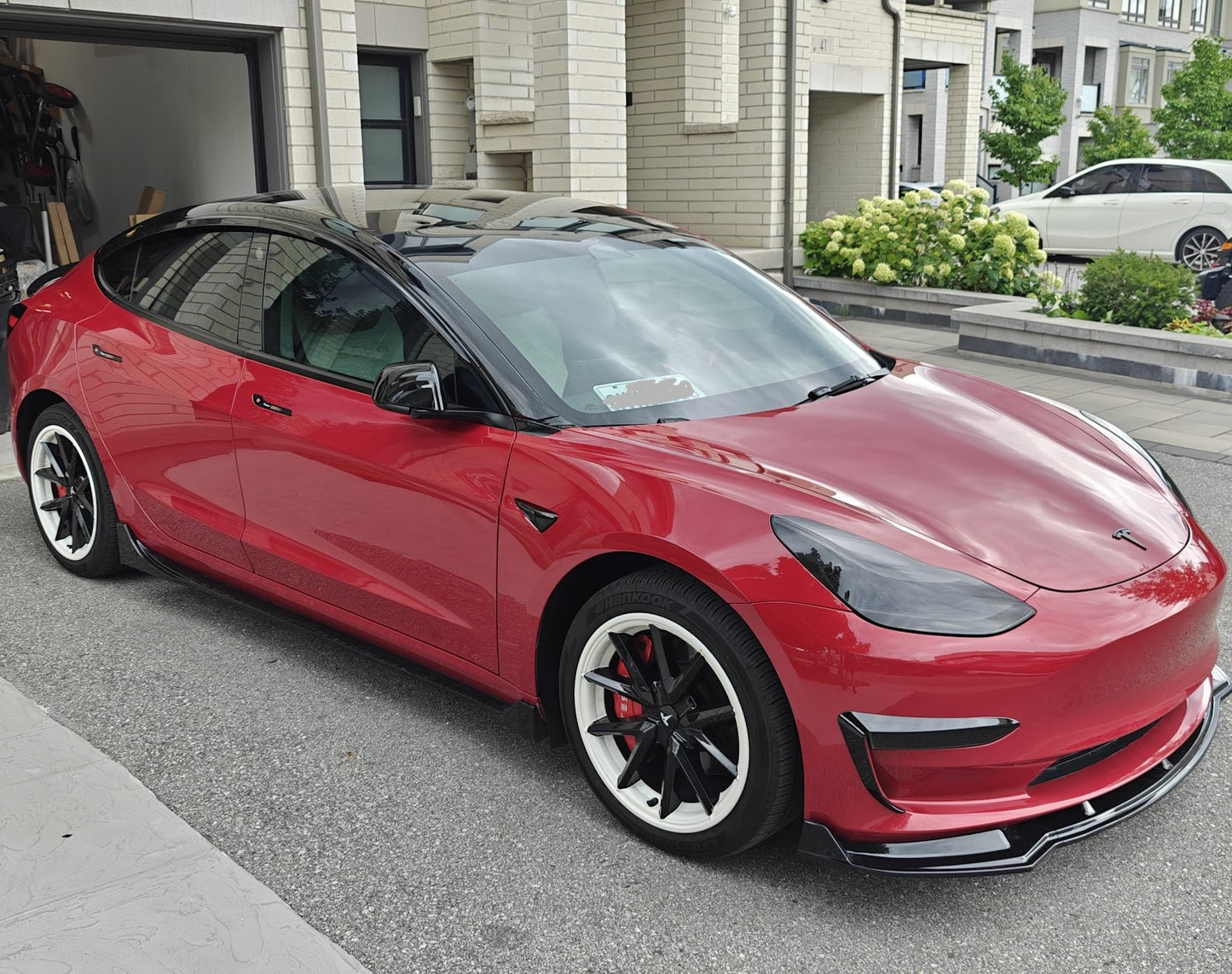 Tesla Model 3 Model Y Pillar Delete Glossy Black