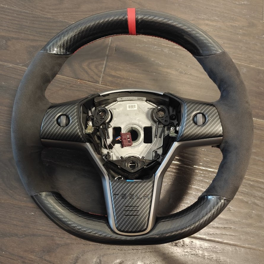 2024 Model 3 highland Custom Steering Wheel Warp