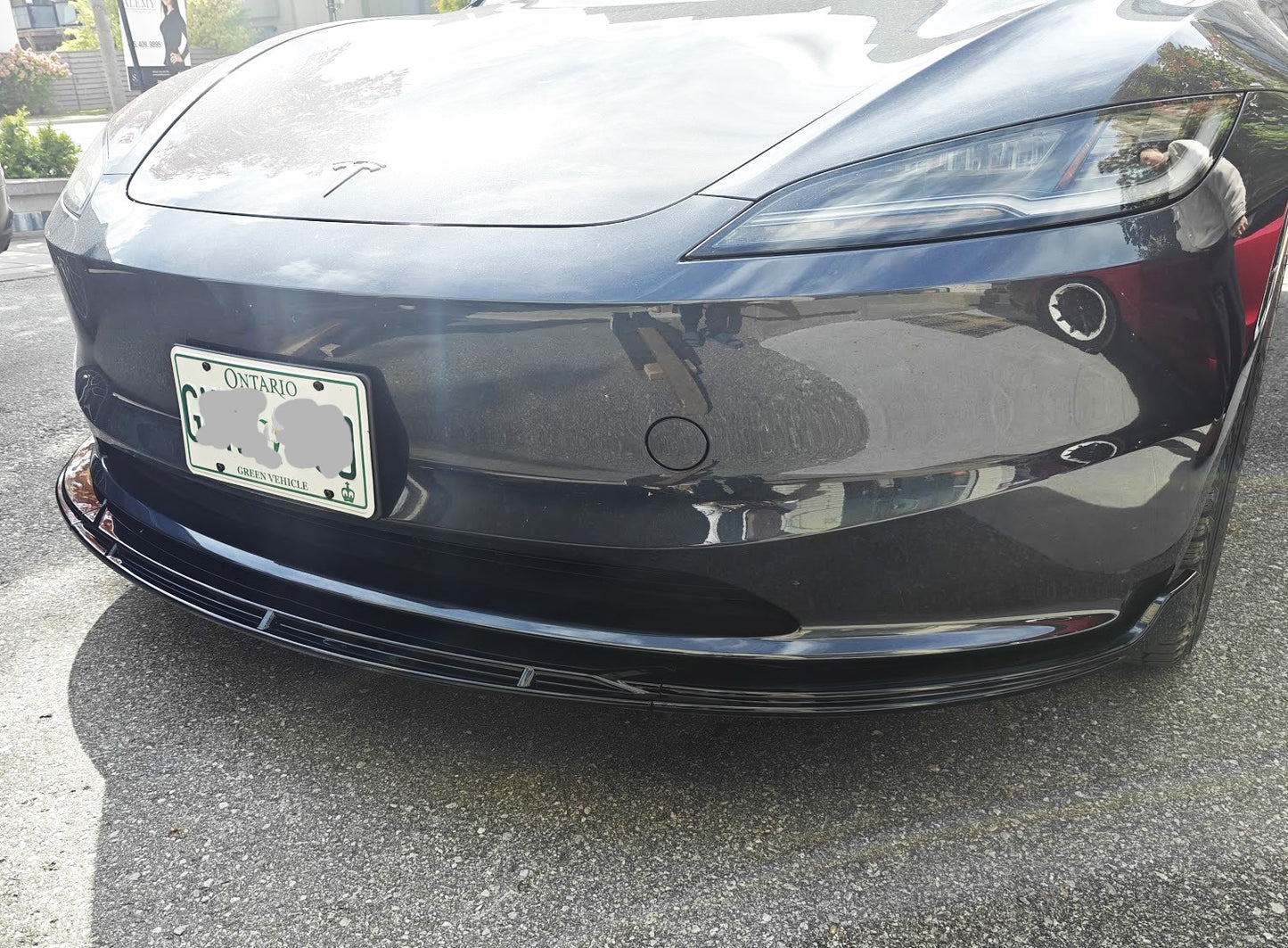 Tesla Model 3 Highland Front Spoiler Bumper Lip Style C