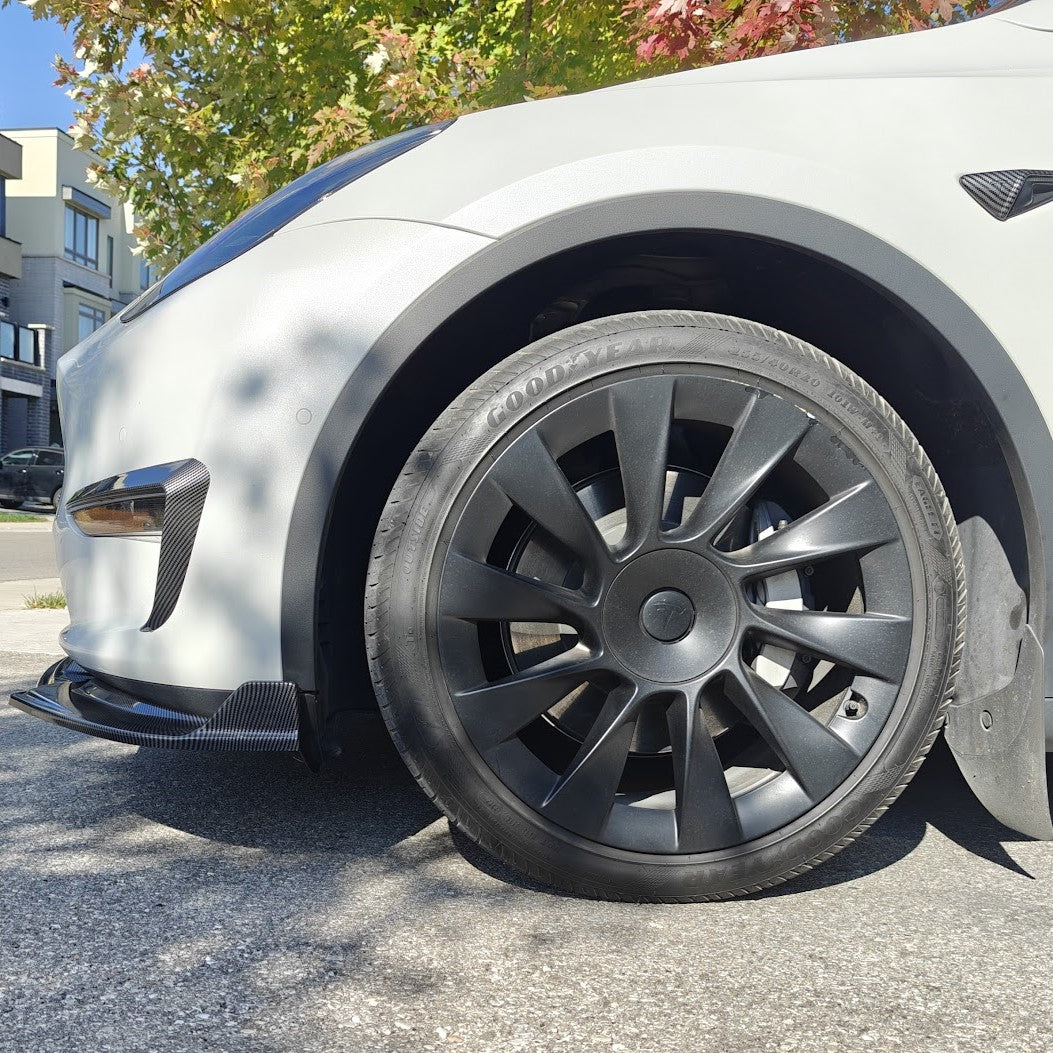 Tesla Model Y Front Bumper Lip Spoiler