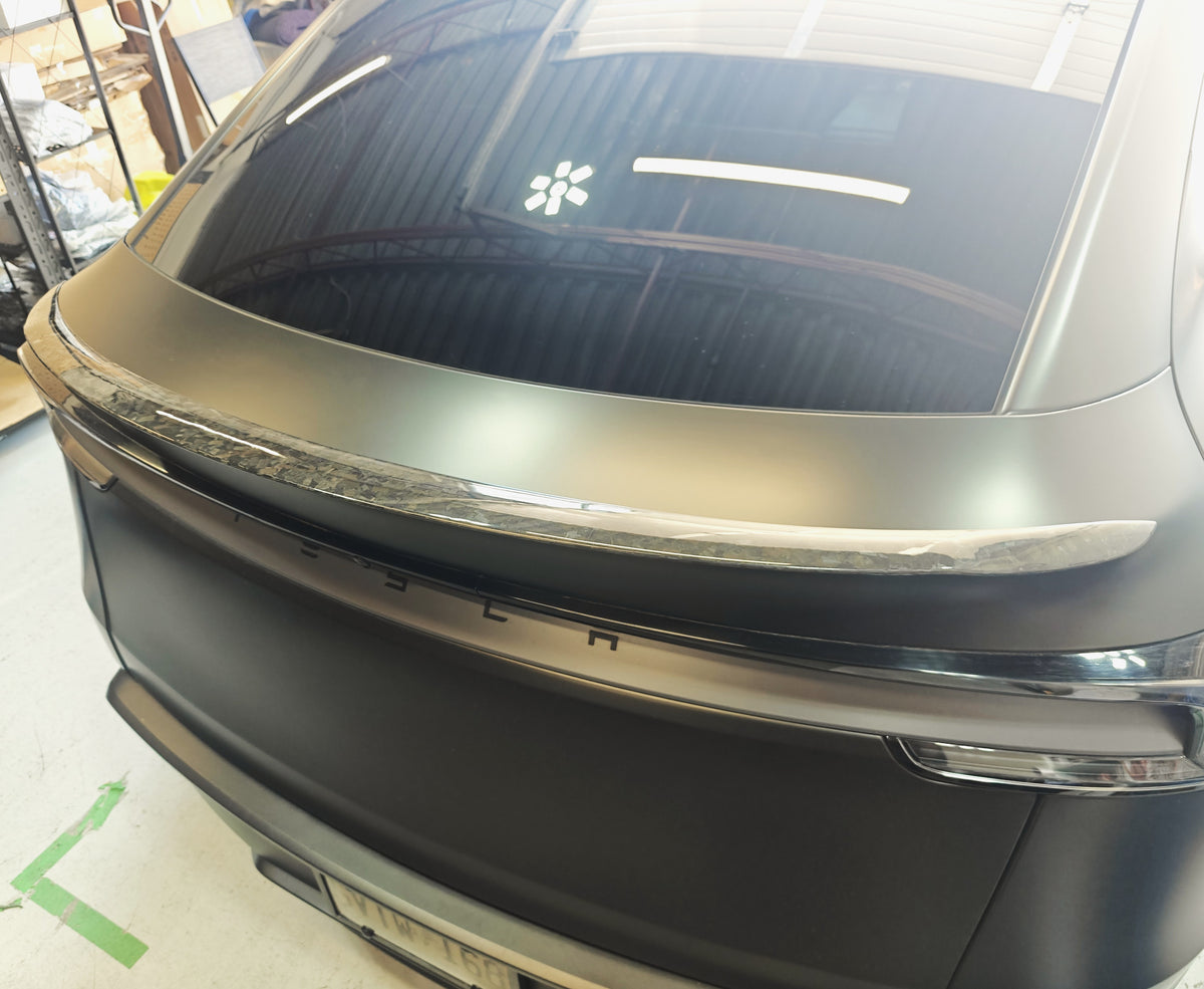 Real Carbon Fiber Rear Spoiler For Tesla Model 3 Y 2018-2028 Performance Sport Style