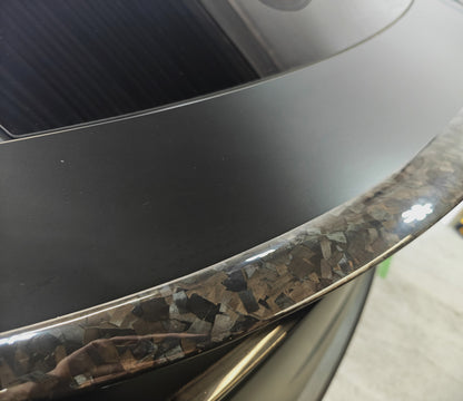 Real Carbon Fiber Rear Spoiler For Tesla Model 3 Y 2018-2028 Performance Sport Style