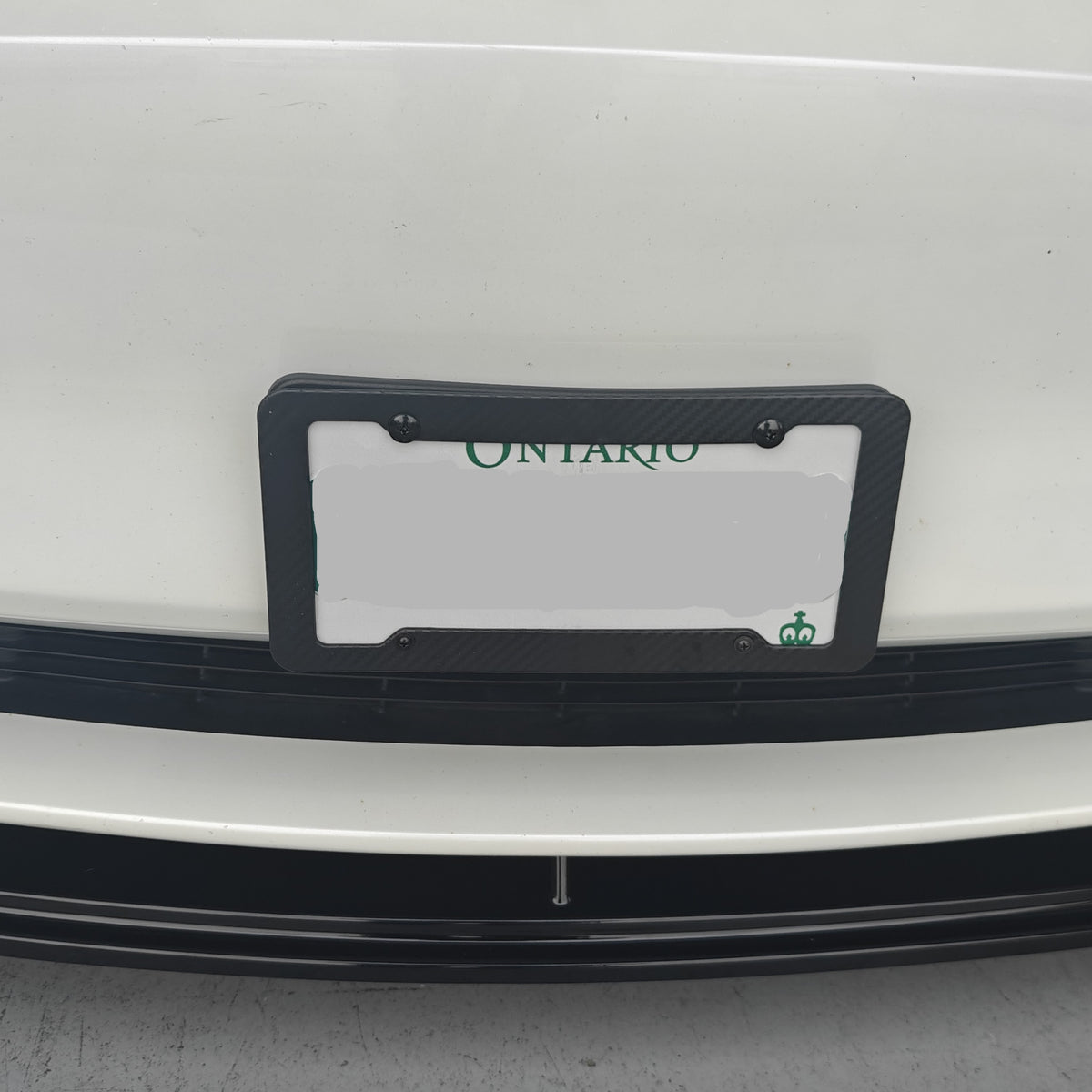 License Plate Covers 2pcs set