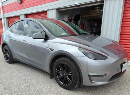Tesla Model 3 Model Y Pillar Delete Glossy Black 2024+