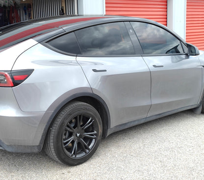 Tesla Model 3 Model Y Pillar Delete Glossy Black 2024+
