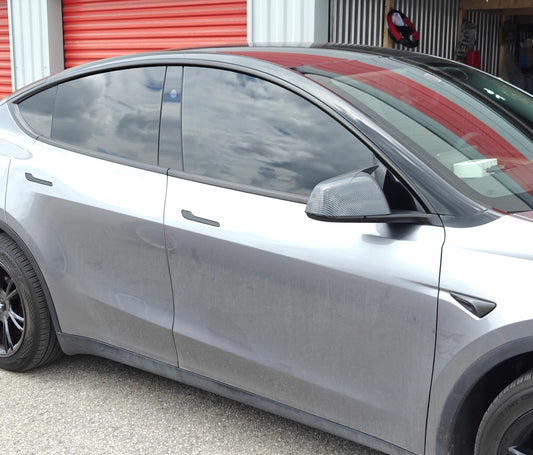 Tesla Model 3 Model Y Pillar Delete Glossy Black 2024+