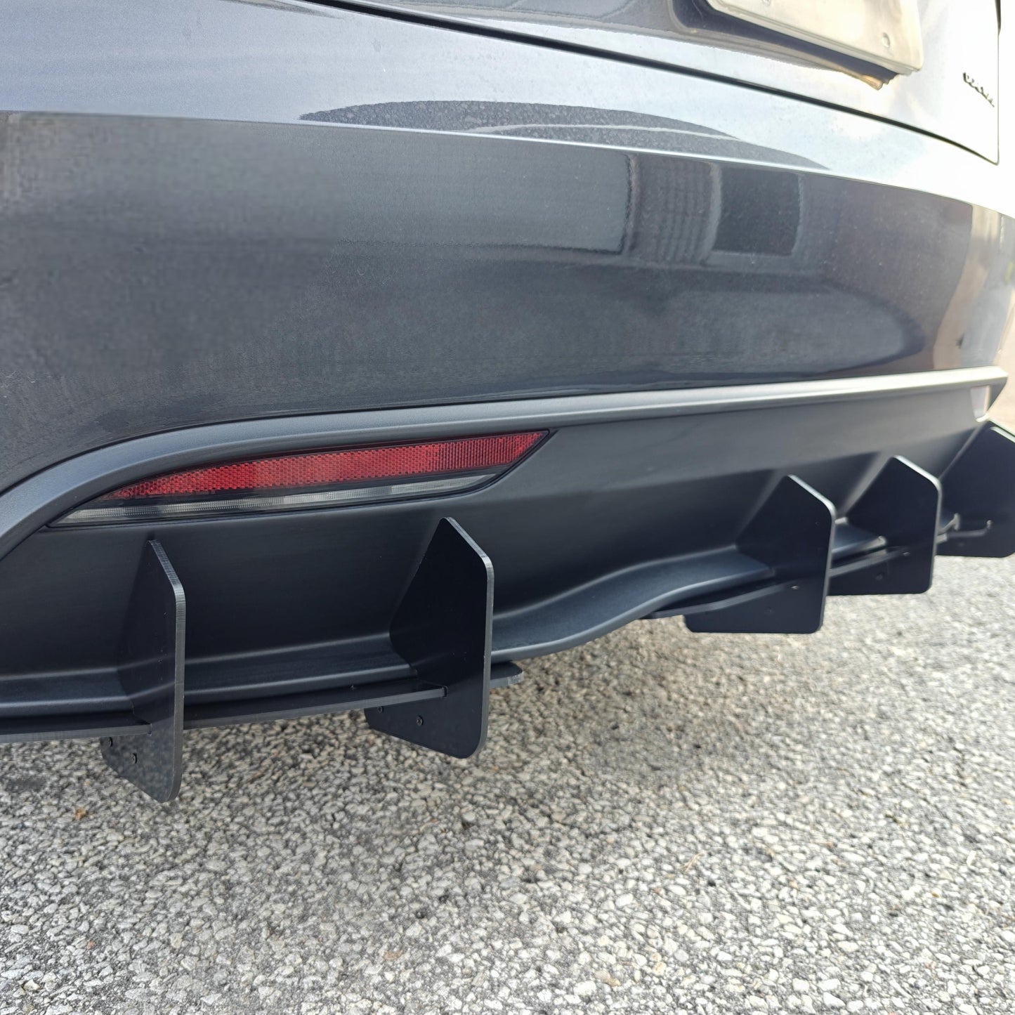 Tesla Model 3 2024+  Rear Bumper Lip Mod Diffuser Spoiler