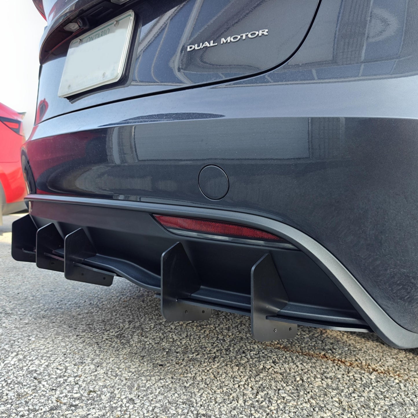 Tesla Model 3 2024+  Rear Bumper Lip Mod Diffuser Spoiler