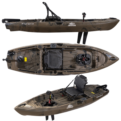 Mirage sport 10 Pedal Drive Kayak with rudder system