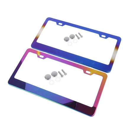 License Plate Frame NEO CHROME Stainless Steel