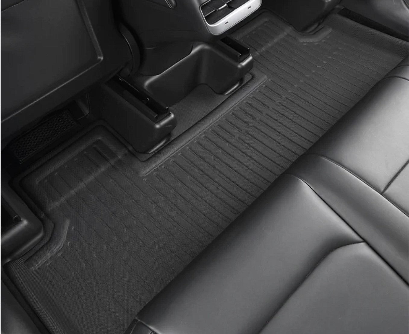 Tesla Model Y 2020-2025 TPE XPE All-weather 3D Floor Mats Full Set