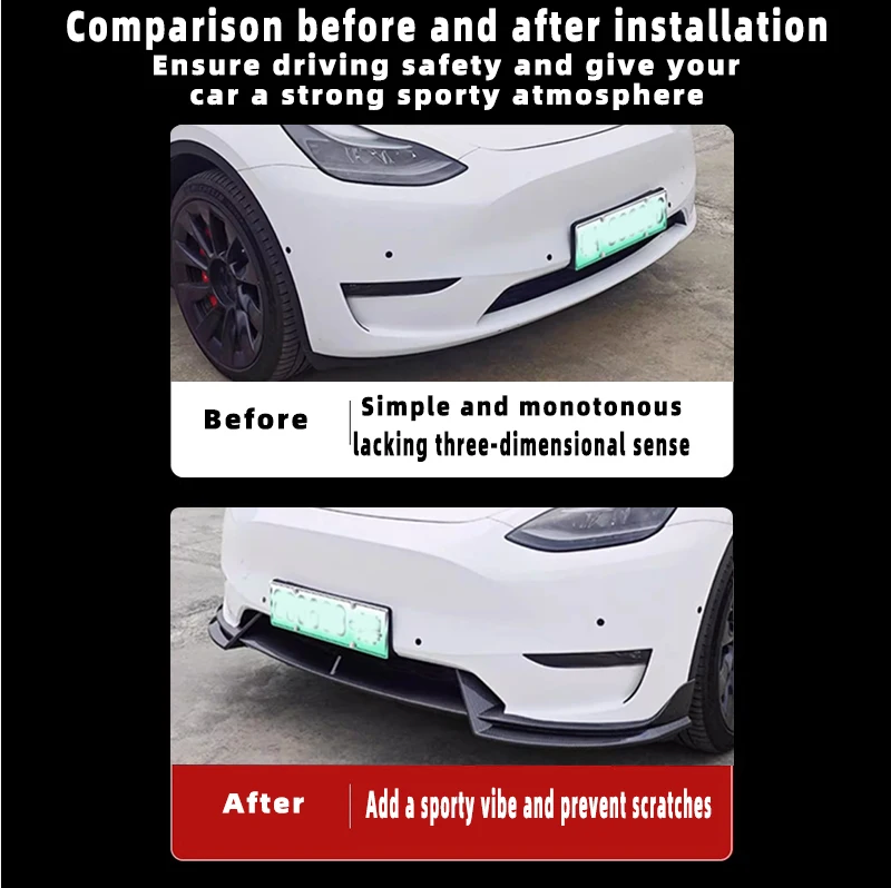 Model Y Front Lip Front Shovel Spoiler