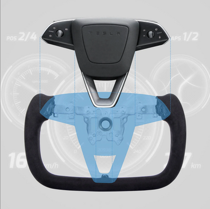 Tesla 2024 Model 3 Highland Yoke Steering Wheel