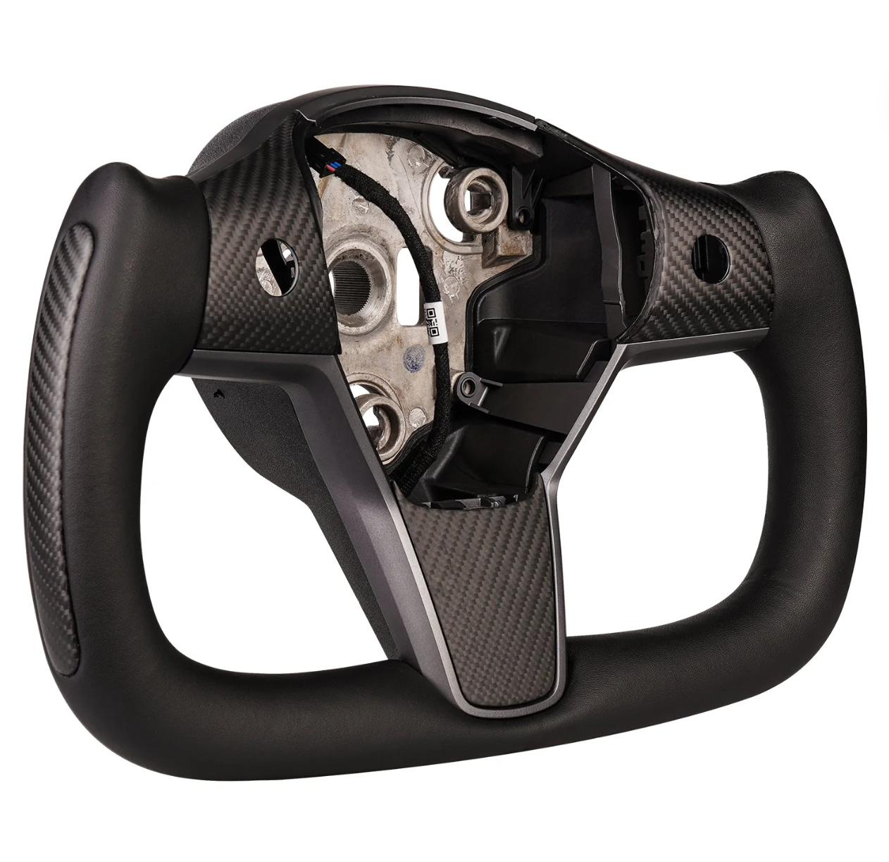 Tesla Model 3 / Y Yoke Steering Wheel Carbon Fiber Style B