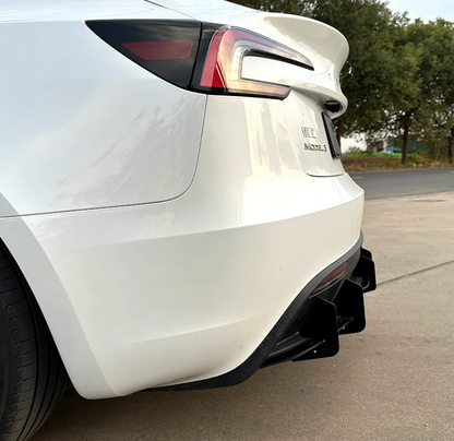 Tesla Model 3 2024+  Rear Bumper Lip Mod Diffuser Spoiler