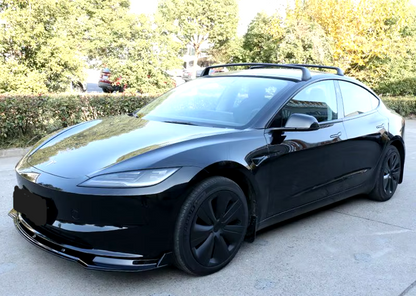 Tesla Model 3 Highland Front Spoiler Bumper Lip Style B