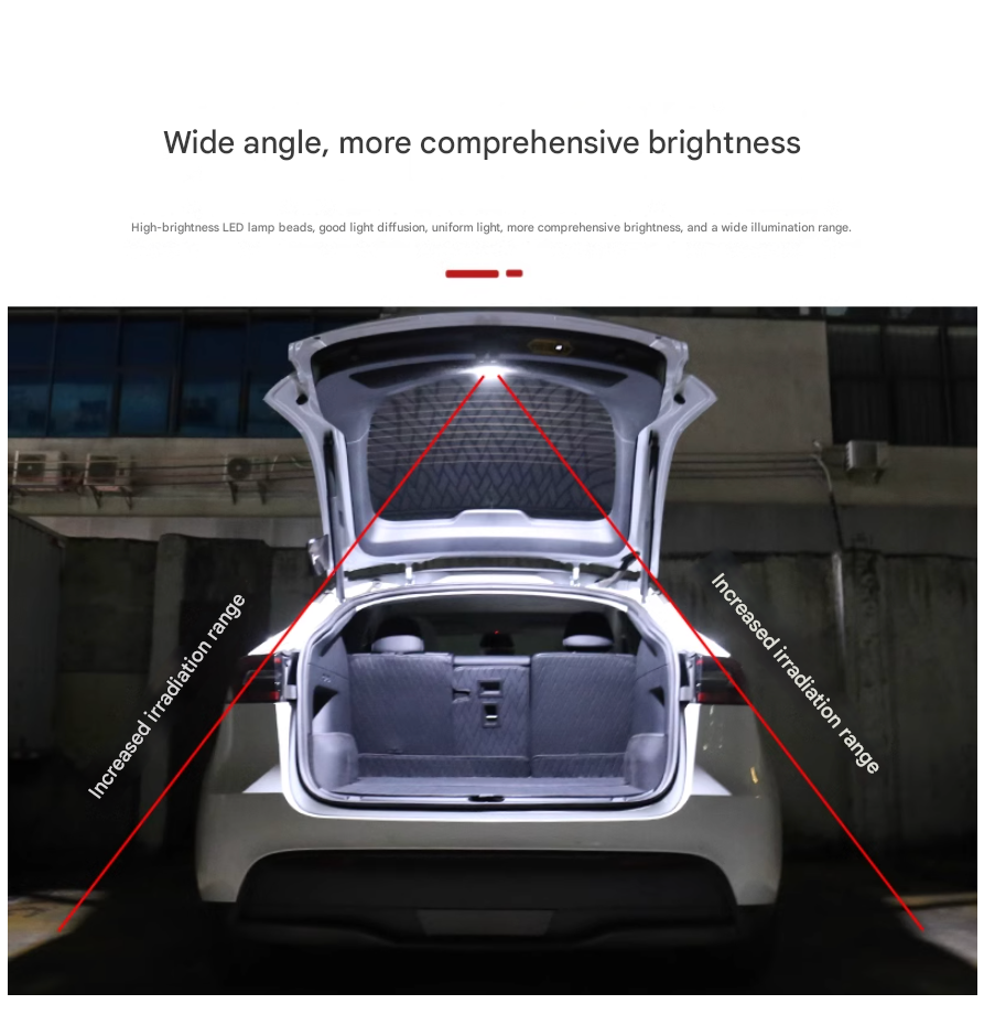 Tesla Model Y Trunk high bright LED light