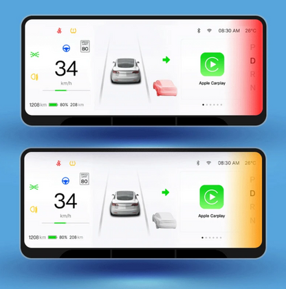 Model 3 Y F9 9-Inch Dashboard  Air vent Head Up Display
