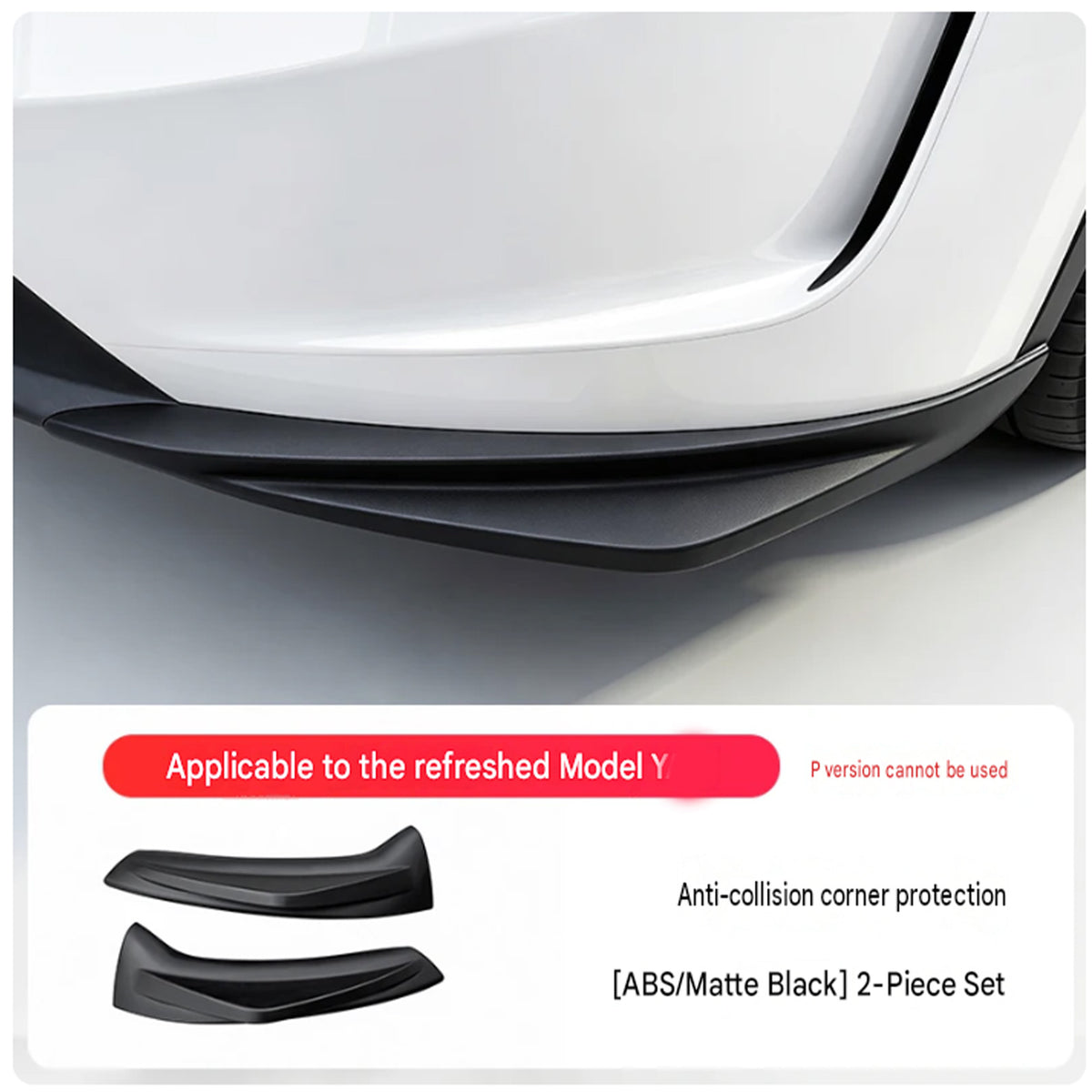Model Y juniper Front Bumper Corner Guards