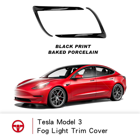 Tesla Model 3 Front fog light trim cover