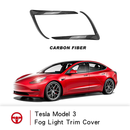 Tesla Model 3 Front fog light trim cover