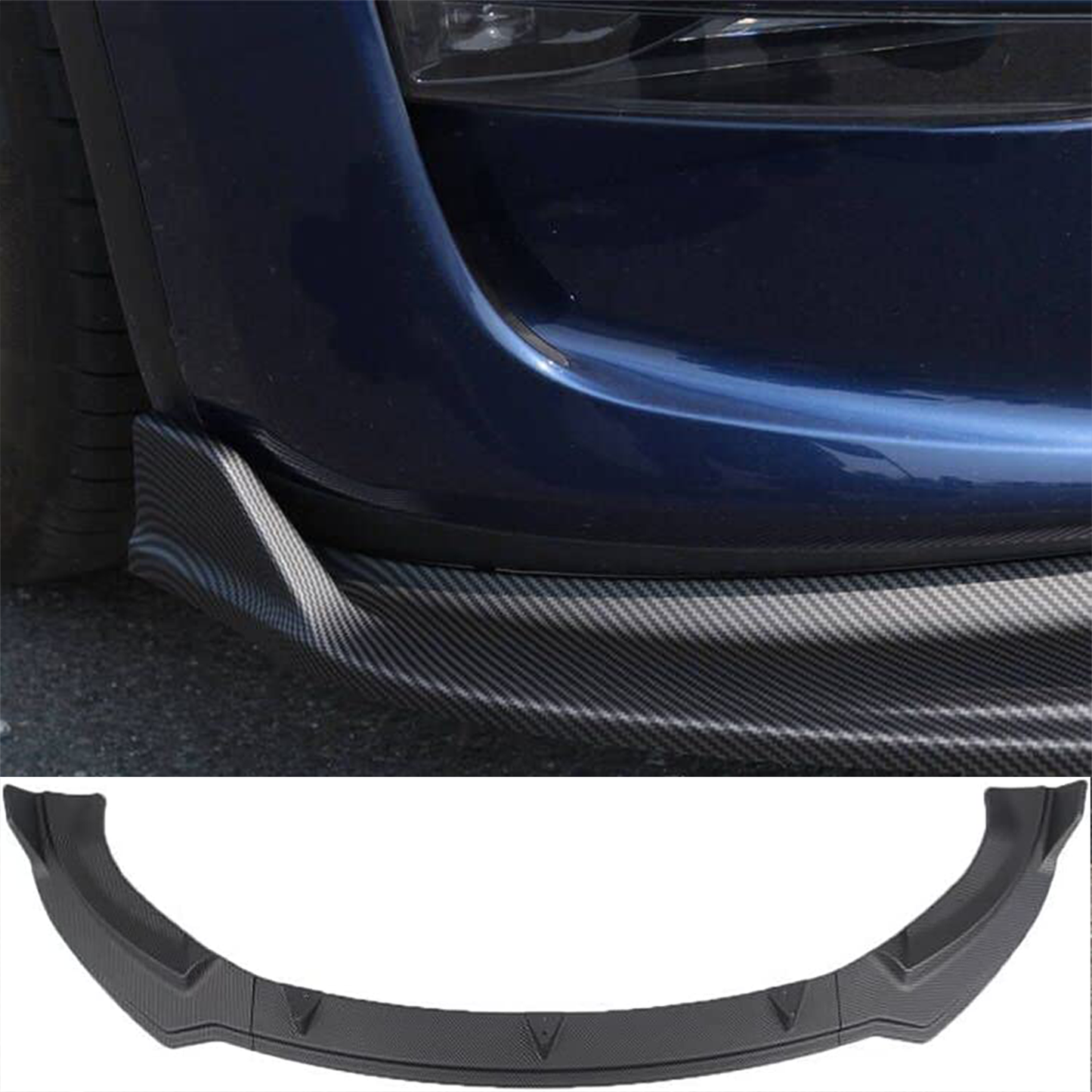 Tesla Model 3 Front Bumper Lip Spoiler